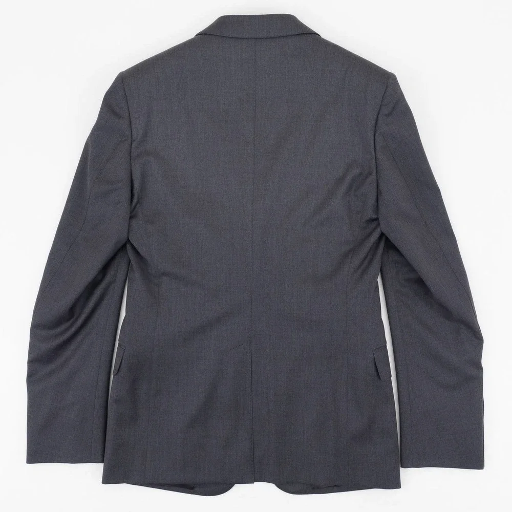 NWOT GUCCI Slim Fit Wool Suit Men's 46 Gray